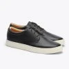 Nisolo Men's Diego Low Top Sneaker - Black