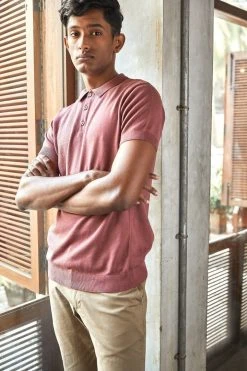 No Nasties Men's Knit Polo Shirt 14 No Nasties Men's Knit Polo Shirt