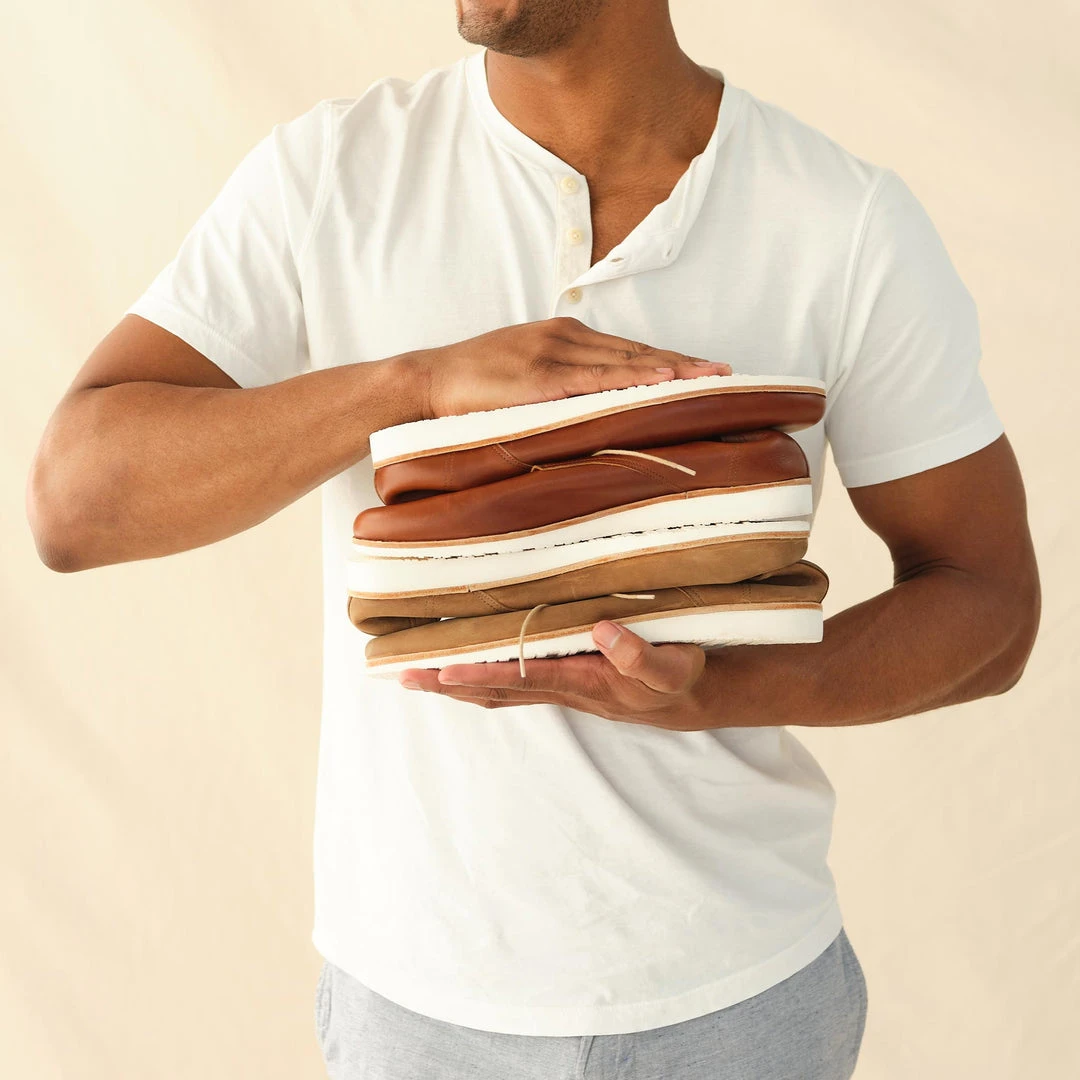 Nisolo Men's Lightweight Flex Derby - Brandy 6 Nisolo Men's Lightweight Flex Derby - Brandy