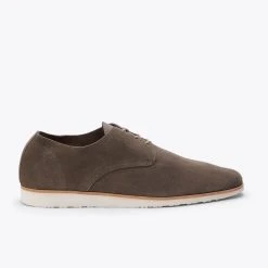 Nisolo Men's Lightweight Flex Derby - Slate Gray