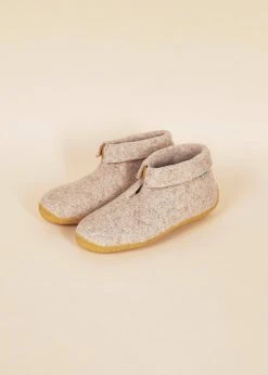 Kyrgies Men's Nomad Wool Slippers 10 Kyrgies Men's Nomad Wool Slippers