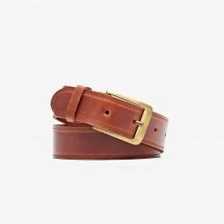 Nisolo Best Sellers Men's Owen Belt - Brandy