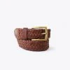 Nisolo Men's Teyo Woven Belt - Brandy 1 Nisolo Men's Teyo Woven Belt - Brandy