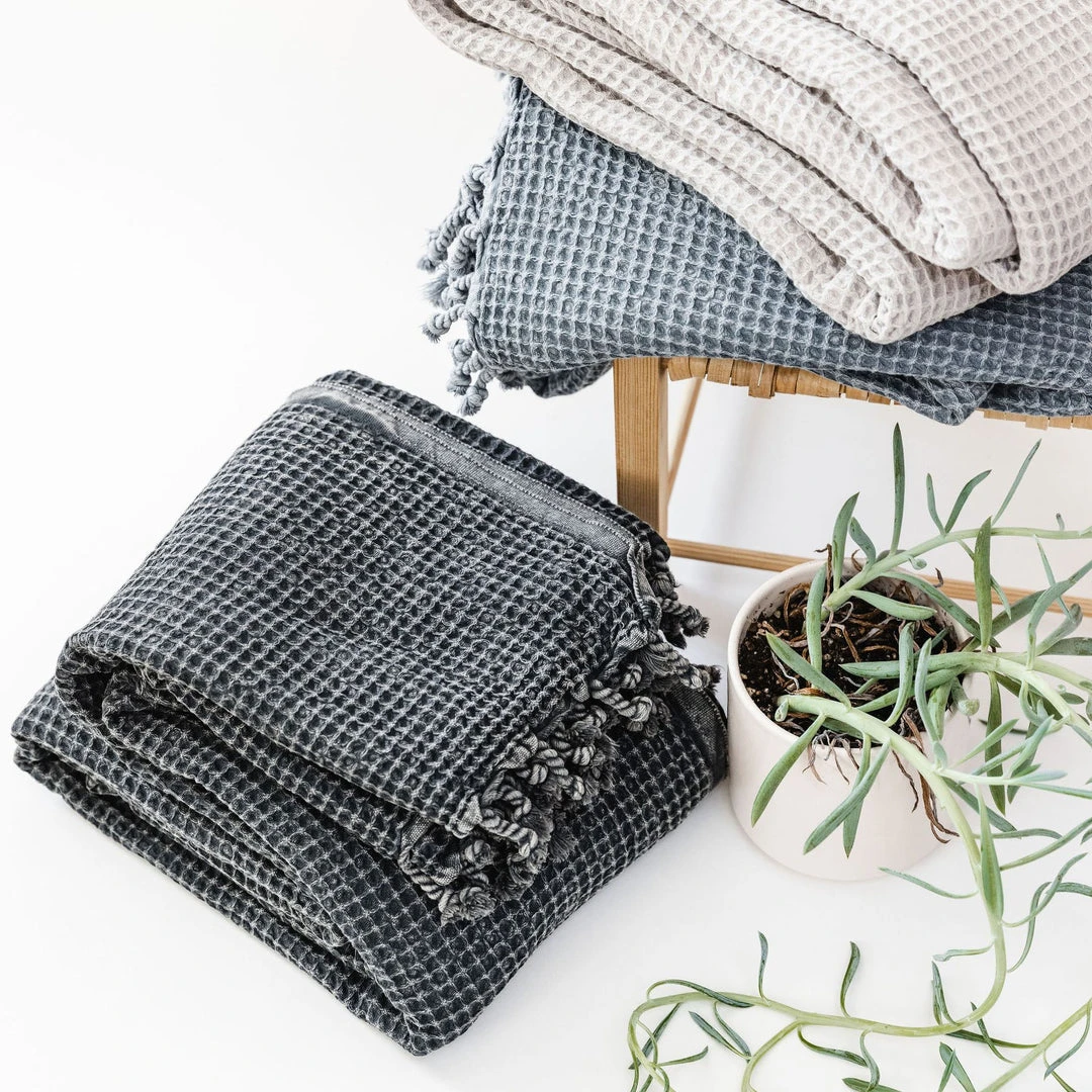Amante Marketplace Meraki Turkish Towel / Blanket Home Goods 4 Amante Marketplace Meraki Turkish Towel / Blanket Home Goods