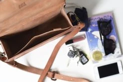 Purse & Clutch Mexican Leather Crossbody - Russet Brown Accessories