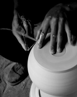 Middle Kingdom Home Goods Cold Mountain Porcelain Vase - Mint Green