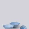 Middle Kingdom Best Sellers Conical Porcelain Bowl - Cornflower