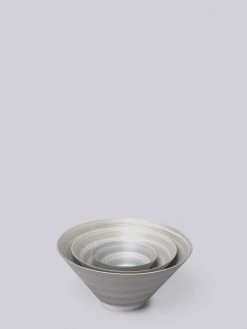 Middle Kingdom Kitchen + Dining Conical Porcelain Bowl - Slate