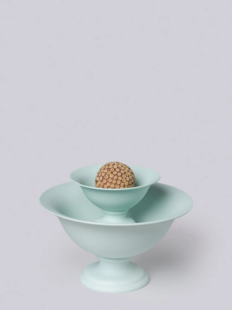 Middle Kingdom Planters + Vases Footed Porcelain Vase - Mint 7 Middle Kingdom Planters + Vases Footed Porcelain Vase - Mint