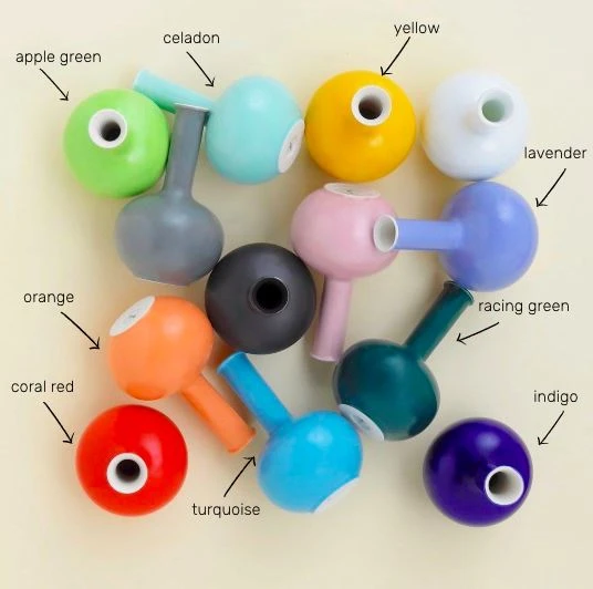 Middle Kingdom Glossy Mini Porcelain Vase 6 4 Middle Kingdom Glossy Mini Porcelain Vase 6