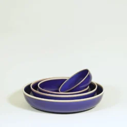 Middle Kingdom Hermit Porcelain Bowl - Indigo