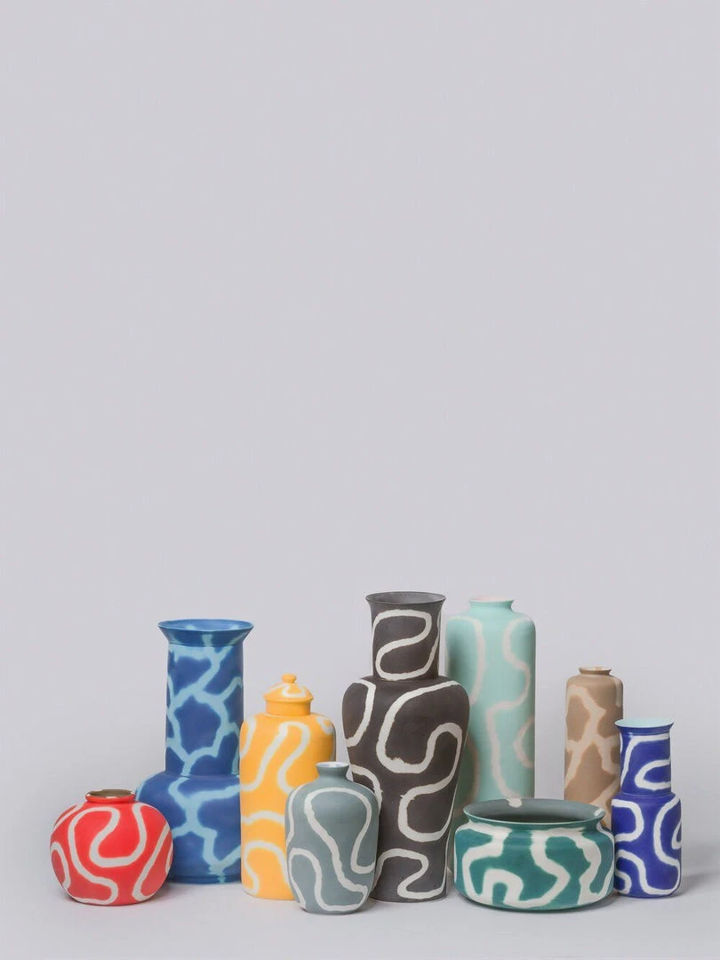 Middle Kingdom Memphis Medium Lotus Root Porcelain Vase Best Sellers 5 Middle Kingdom Memphis Medium Lotus Root Porcelain Vase Best Sellers