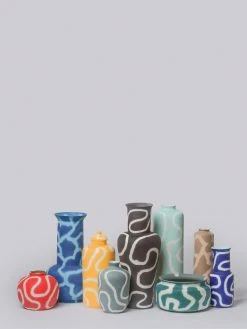 Middle Kingdom Home Goods Memphis Sage Porcelain Vase