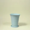 Middle Kingdom BIPOC Owned Piccolo Porcelain Conical Pot - Denim 1 Middle Kingdom BIPOC Owned Piccolo Porcelain Conical Pot - Denim
