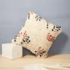 Minna Antigua Wool Shag Throw Pillow Handcrafted 2 Minna Antigua Wool Shag Throw Pillow Handcrafted