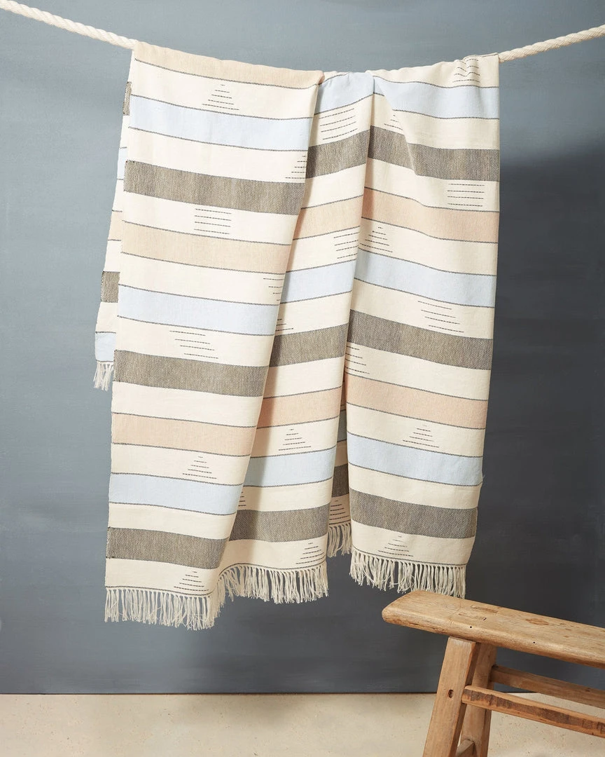 Minna Handcrafted Arturo Throw Blanket 3 Minna Handcrafted Arturo Throw Blanket