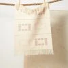 Minna Blocks Hand / Kitchen Towel - Rust Home Goods 2 Minna Blocks Hand / Kitchen Towel - Rust Home Goods