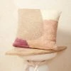 Minna Home Goods Hillside Wool Throw Pillow - Lilac