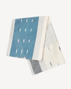 Minna Ikat Towel Indigo Handcrafted 6 Minna Ikat Towel Indigo Handcrafted