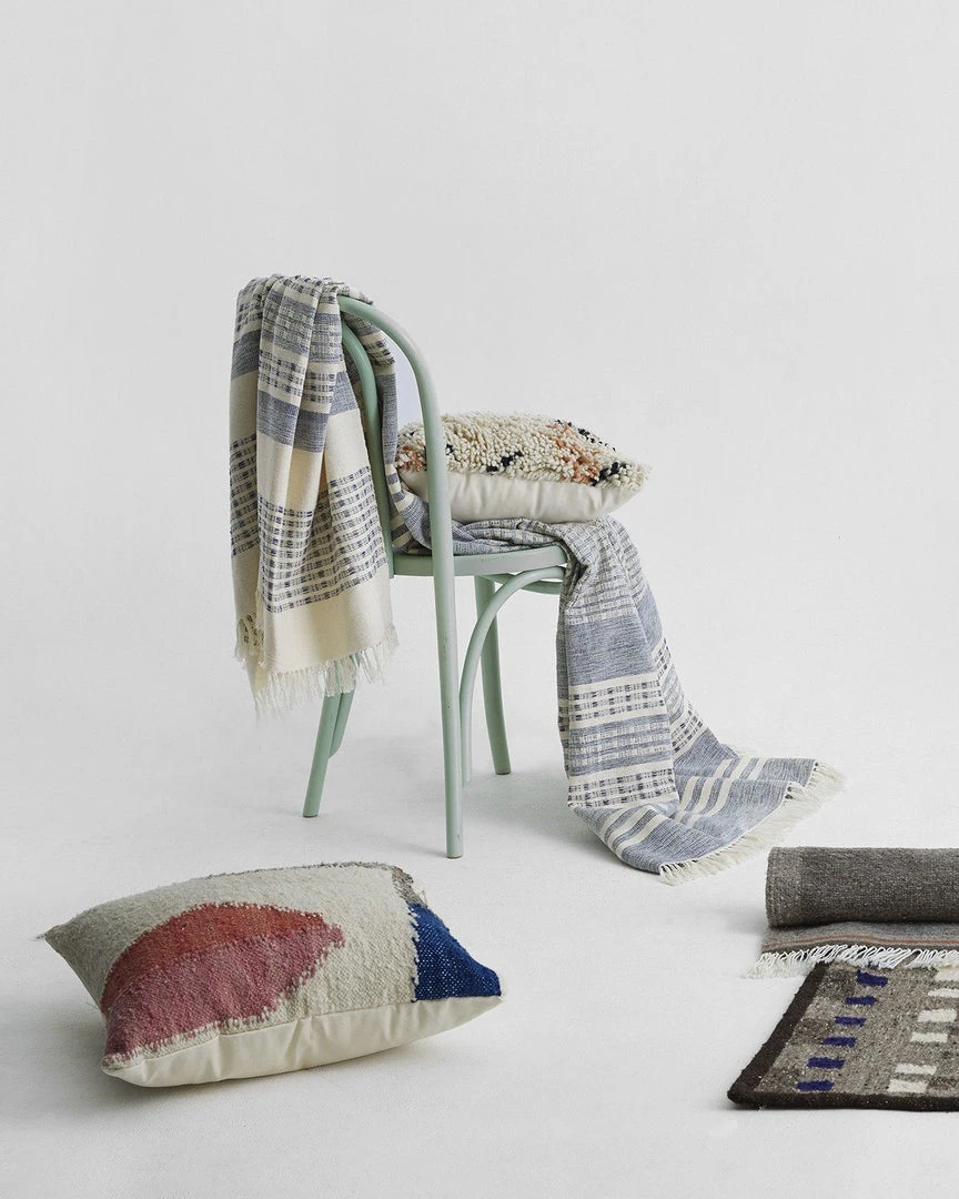 Minna Marta Throw Blanket - Blue Best Sellers 7 Minna Marta Throw Blanket - Blue Best Sellers