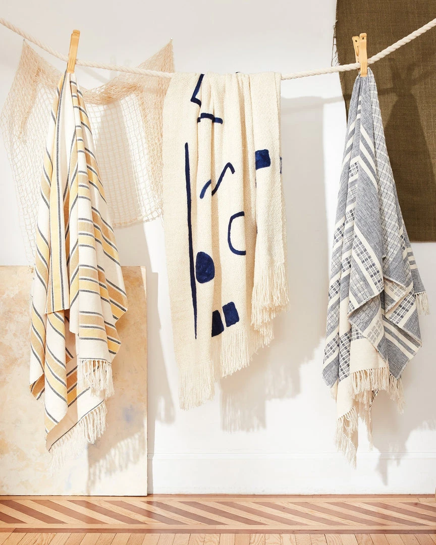 Minna Marta Throw Blanket - Blue Best Sellers 5 Minna Marta Throw Blanket - Blue Best Sellers