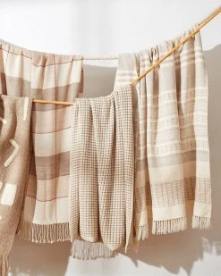 Minna Marta Throw Blanket - Cream