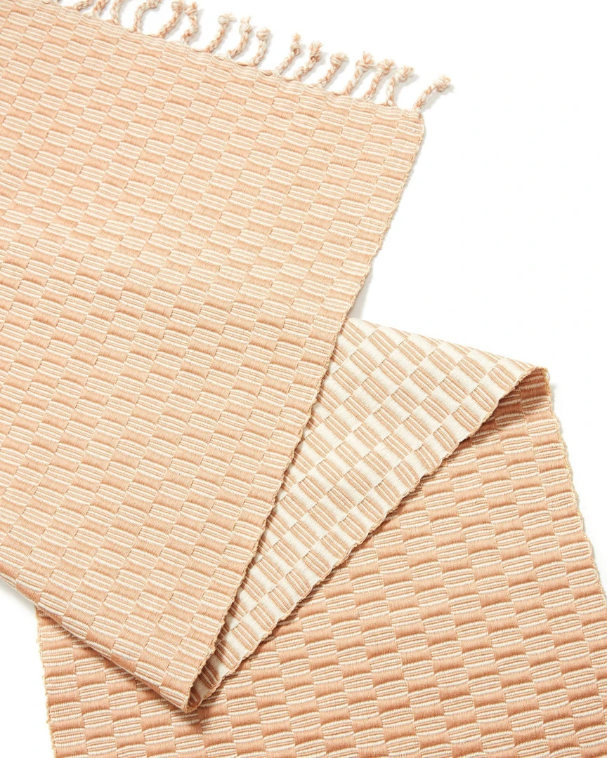 Minna Kitchen + Dining Panalito Table Runner - Peach 6 Minna Kitchen + Dining Panalito Table Runner - Peach