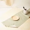 Minna Kitchen + Dining Panalito Table Runner - Sage 1 Minna Kitchen + Dining Panalito Table Runner - Sage