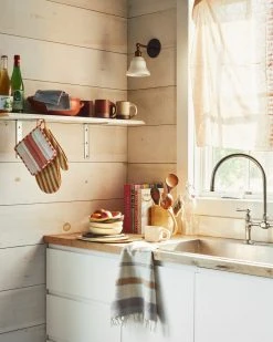 Minna Pear Stripe Hand / Kitchen Towel