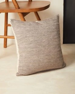 Minna Home Goods Sheila Merino Throw Pillow - Fog