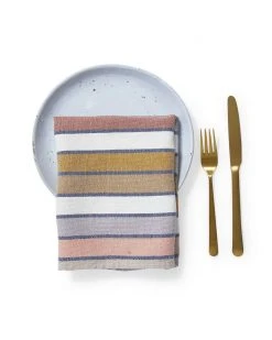 Minna Sunrise Stripe Napkin Set Kitchen + Dining 9 Minna Sunrise Stripe Napkin Set Kitchen + Dining