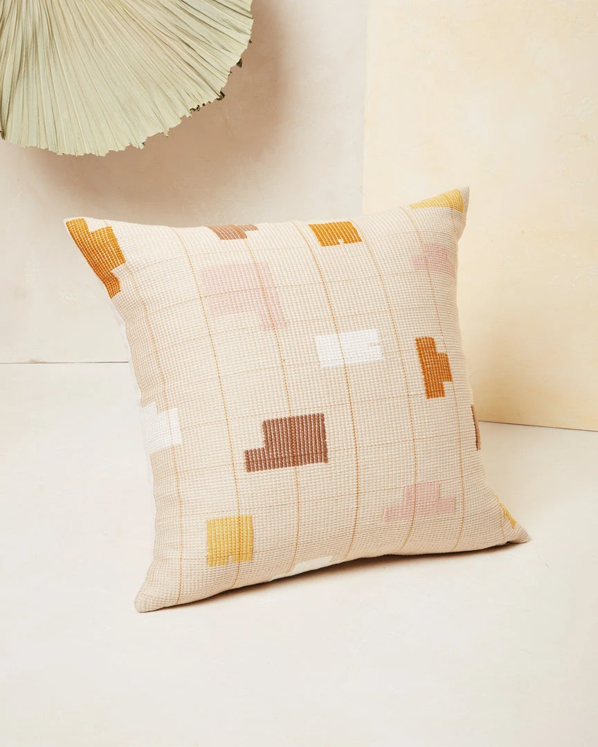 Minna Tiny Shapes Throw Pillow - Blush Home Goods 3 Minna Tiny Shapes Throw Pillow - Blush Home Goods