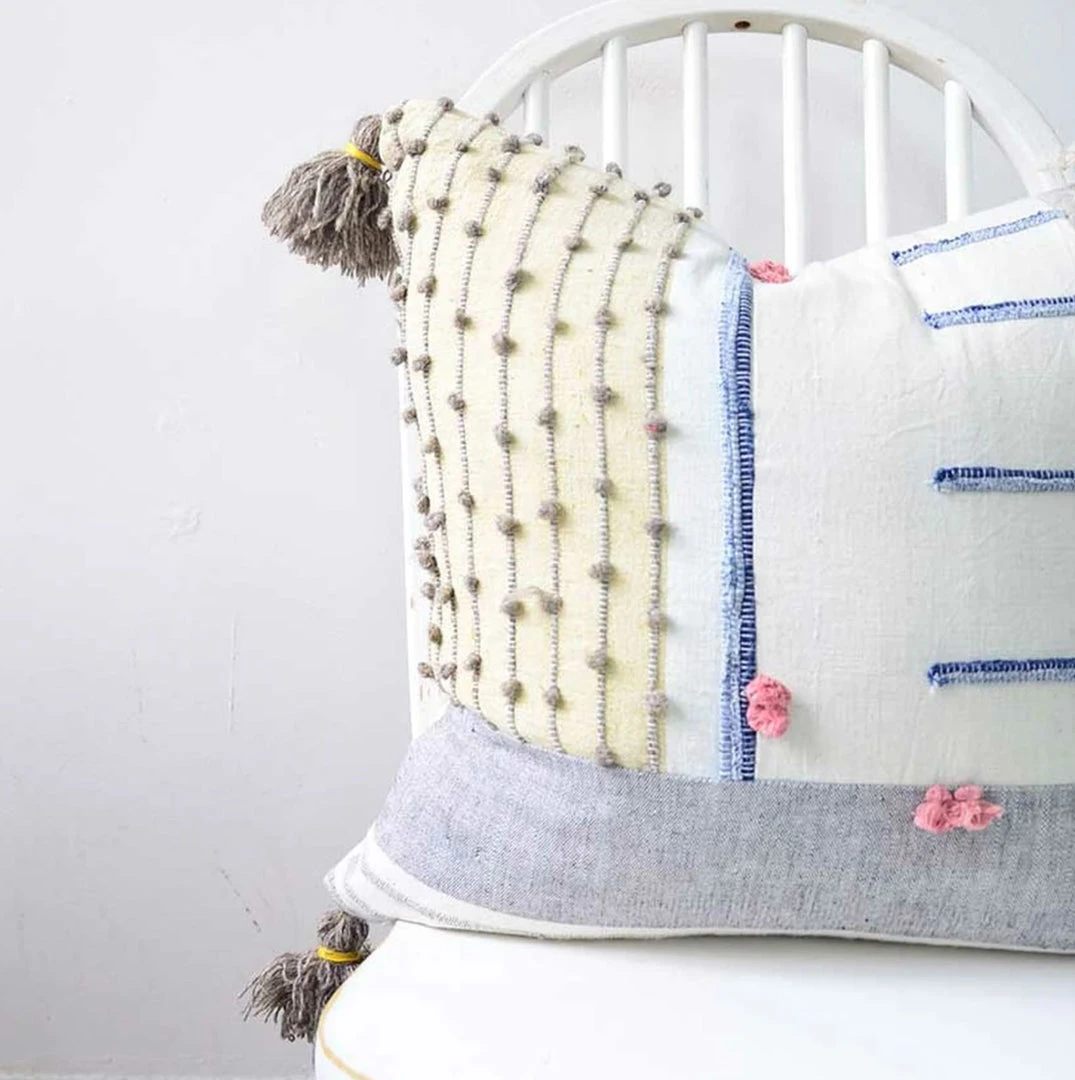 Ichcha Mirage Throw Pillow Cover 3 Ichcha Mirage Throw Pillow Cover