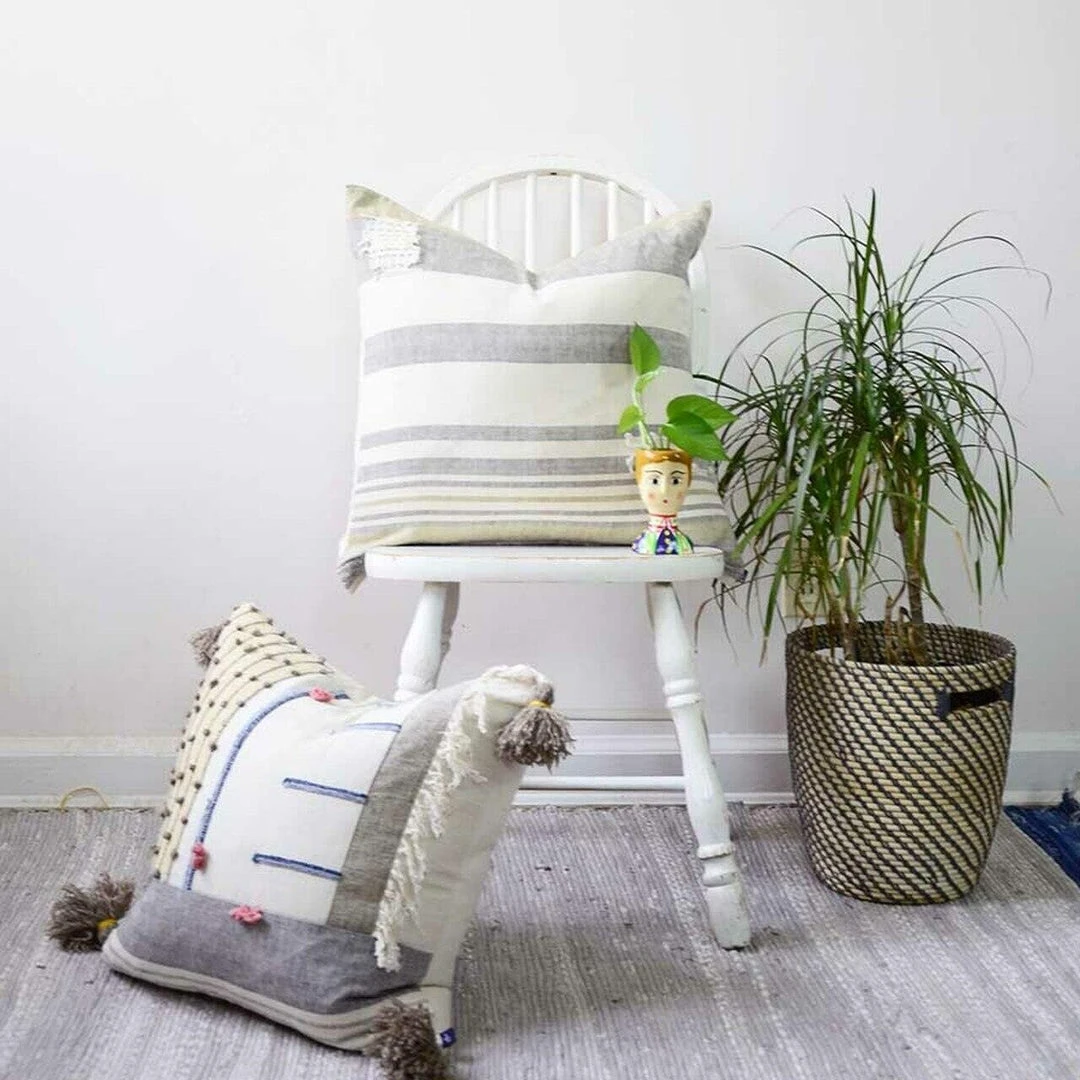 Ichcha Mirage Throw Pillow Cover 4 Ichcha Mirage Throw Pillow Cover