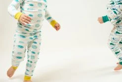 Mirasa Design Kids' Porcupine Pajama Set - Blue + Celery Kids' + Baby 13 Mirasa Design Kids' Porcupine Pajama Set - Blue + Celery Kids' + Baby