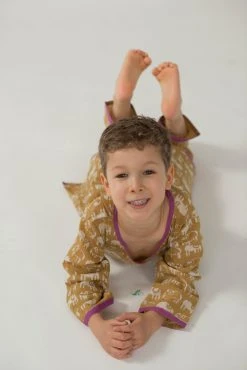 Mirasa Design Baby Elephant Tunic - Forest Yellow 11 Mirasa Design Baby Elephant Tunic - Forest Yellow