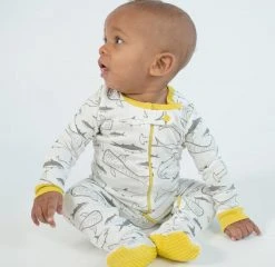 Mirasa Design Baby Footed Shark Onesie Kids' + Baby