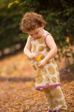 Mirasa Design Kids' + Baby Baby Polka Dress - Forest Yellow 15 Mirasa Design Kids' + Baby Baby Polka Dress - Forest Yellow