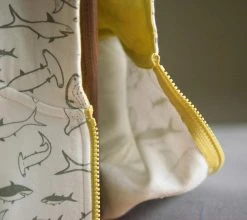 Mirasa Design Kids' + Baby Baby Shark Hoodie - Celery 8 Mirasa Design Kids' + Baby Baby Shark Hoodie - Celery