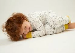 Mirasa Design Kids' + Baby Kids' Shark Pajama Set - Celery