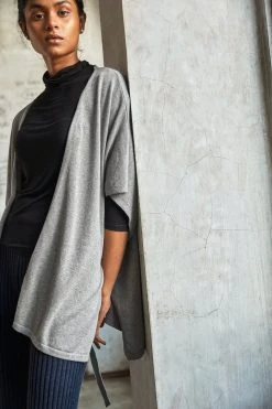 No Nasties Mist Relaxed Cardigan