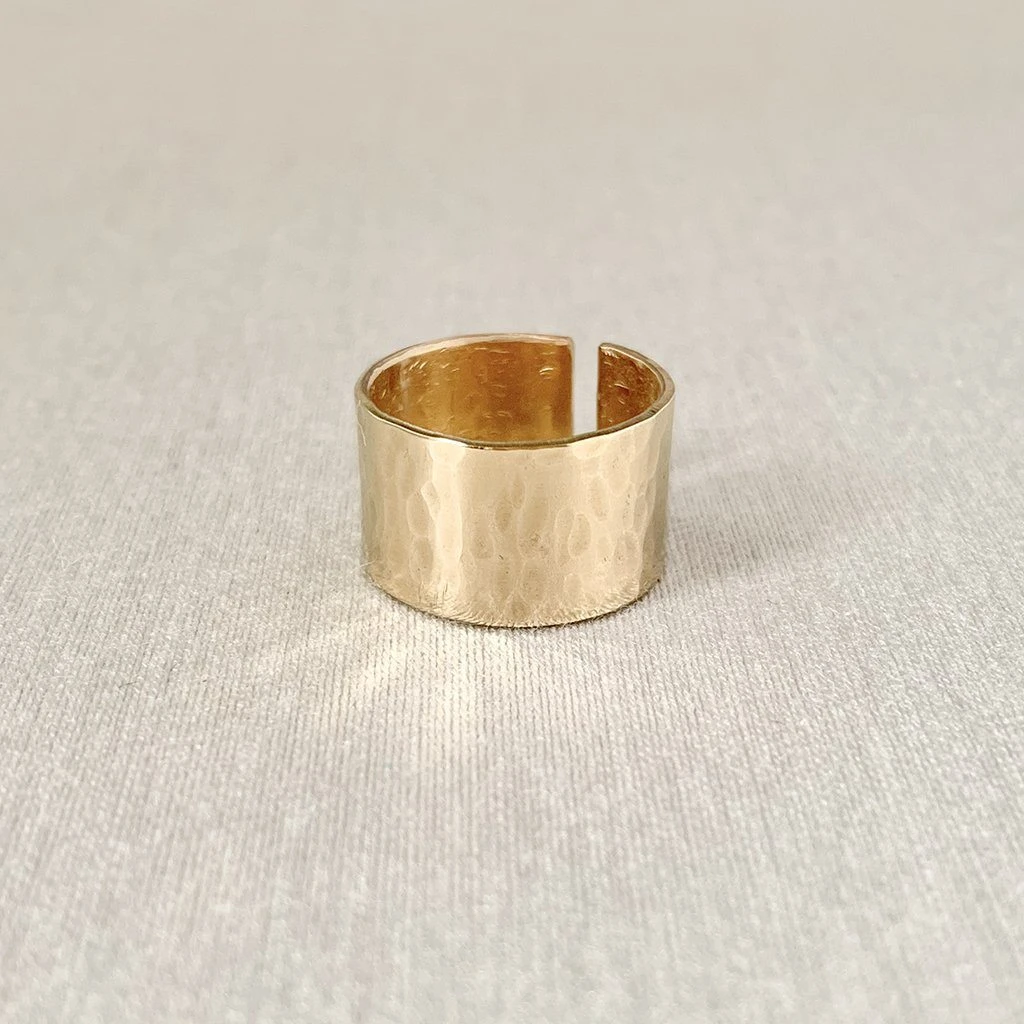 Sara Patino Jewelry Recycled Gold Moonlight Ring I 3 Sara Patino Jewelry Recycled Gold Moonlight Ring I