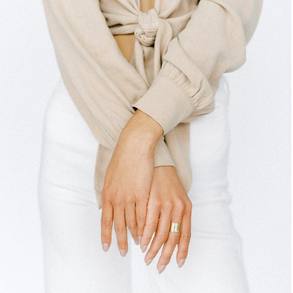 Sara Patino Jewelry Recycled Gold Moonlight Ring I 7 Sara Patino Jewelry Recycled Gold Moonlight Ring I