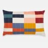 Anchal Multi-Check Lumbar Pillow Home Goods