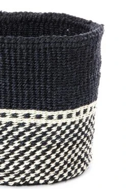 Swahili African Modern Home Goods Mwende Sisal Storage Basket Set