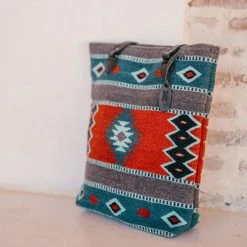 MZ Fair Trade Lost Island Wool Bucket Tote Bag 18 MZ Fair Trade Lost Island Wool Bucket Tote Bag