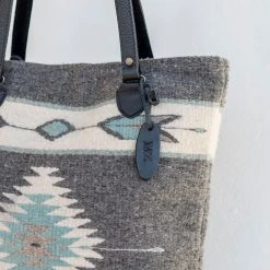 MZ Fair Trade Starlight Wool Bucket Tote Bag