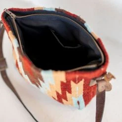 MZ Fair Trade Accessories Sunrise Wool Crossbody Bag
