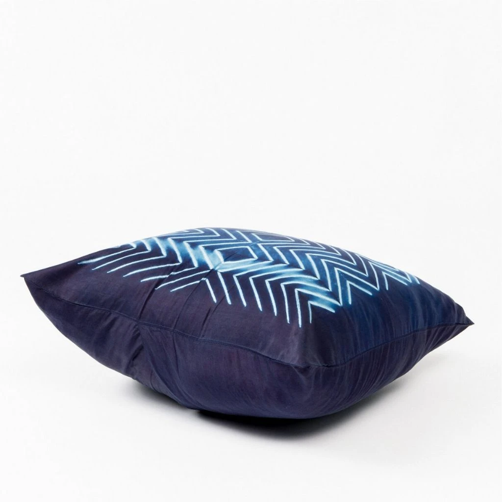 Studio Variously Naami Silk Throw Pillow - Indigo Home Goods 5 Studio Variously Naami Silk Throw Pillow - Indigo Home Goods
