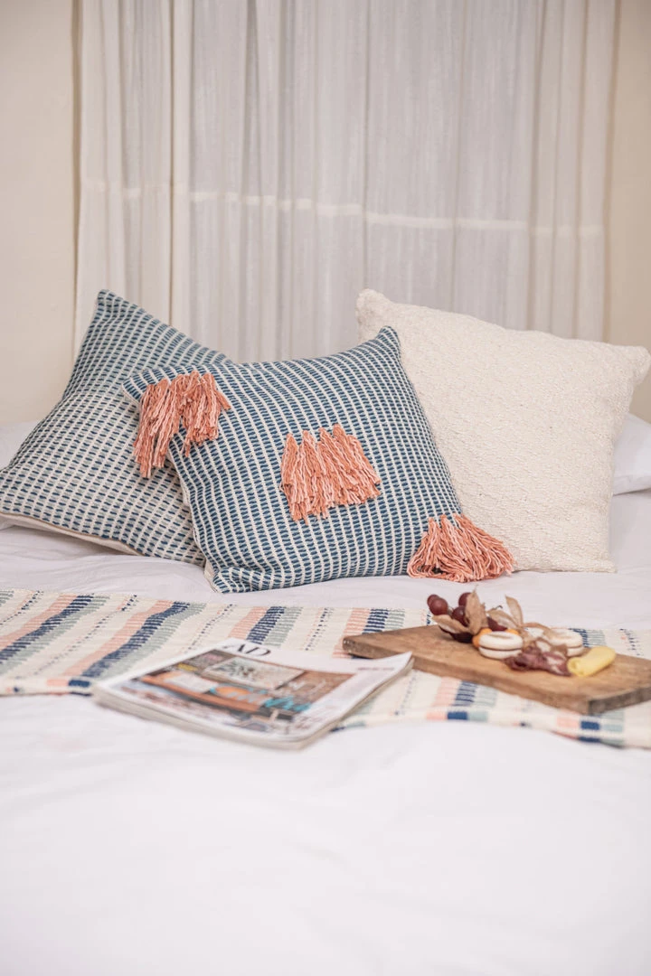 Zuahaza Naidi Throw Pillow Cover With Tassels 4 Zuahaza Naidi Throw Pillow Cover With Tassels